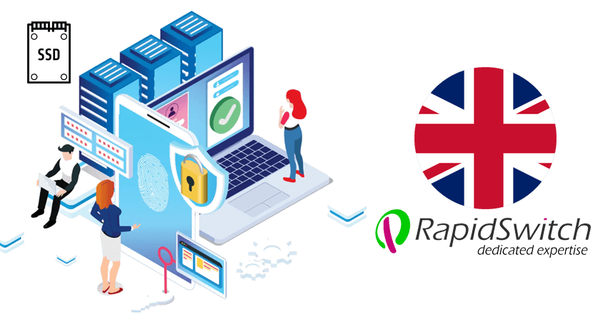 خرید سرور مجازی انگلیس - هارد SSD
