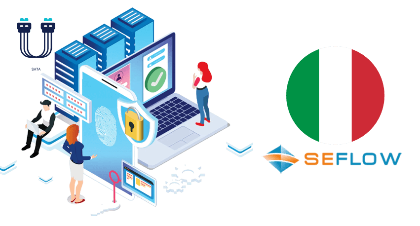 خرید سرور مجازی ایتالیا - هارد SATA